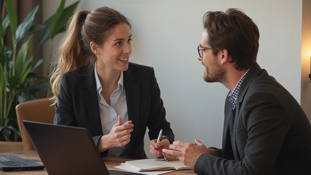 Professionele coachsessie in Nederlands bedrijfsmilieu